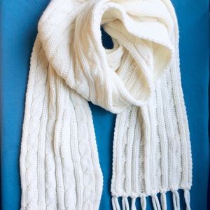 🍂White/Cream scarf🍁